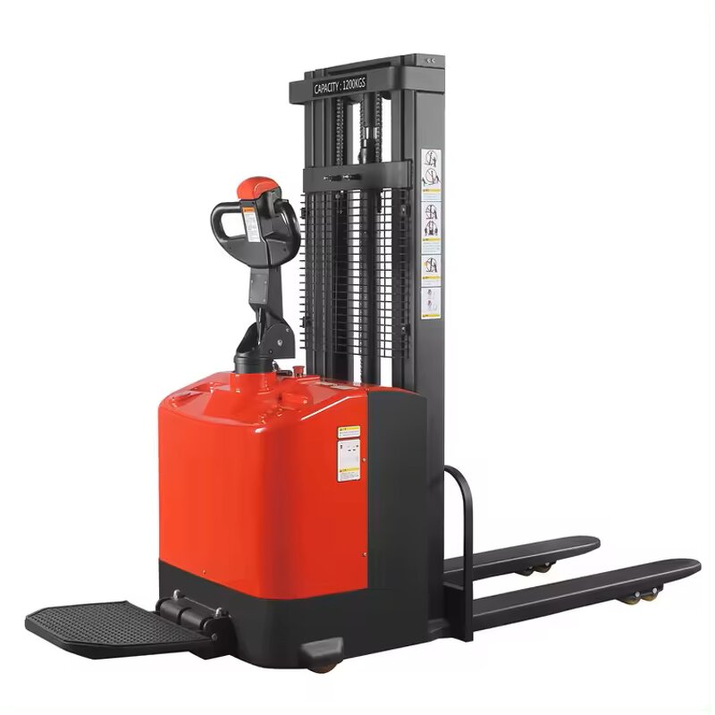 Stacker Forklift Manufacturer - 1-1.5 Ton Electric Straddle Stacker Forklift