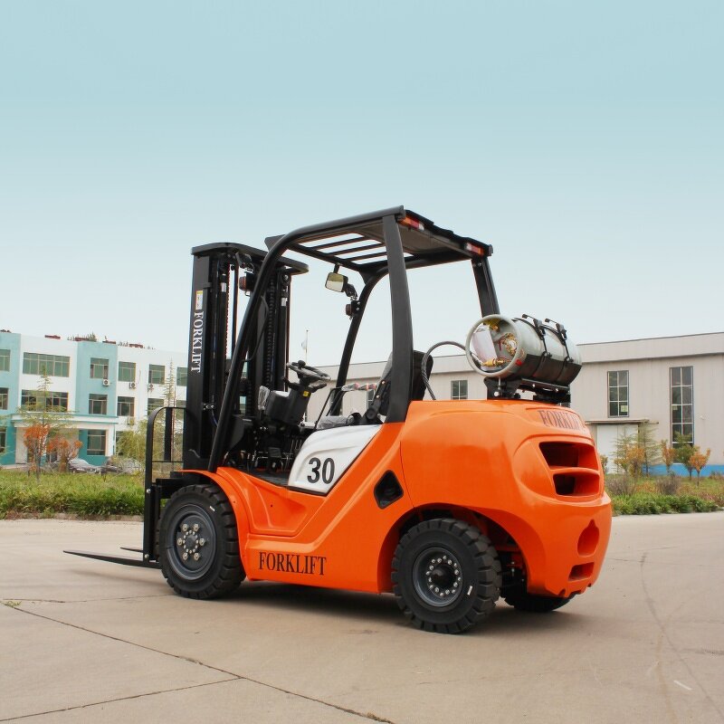 LPG Forklift Manufacturer - 3-5 Ton Dual Fuel Gasoline Propane Forklift
