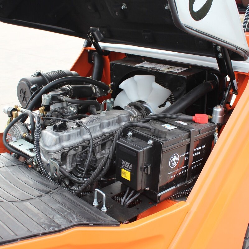 LPG Forklift Manufacturer - 3-5 Ton Dual Fuel Gasoline Propane Forklift