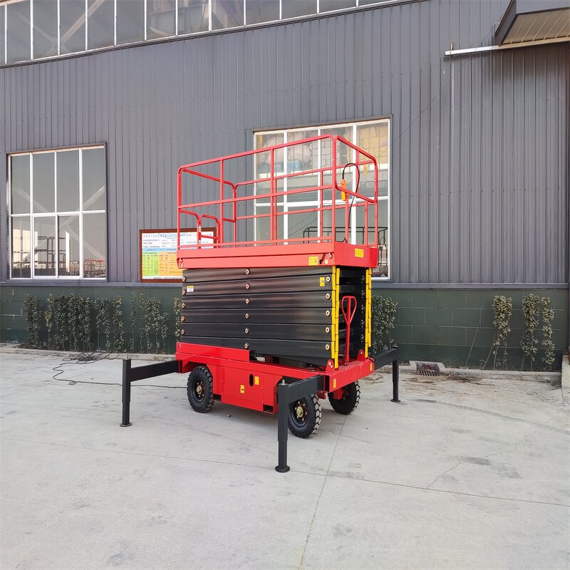 Scissor Lift Manufacturer - 6-12m Self Propelled Aerial Work Platform