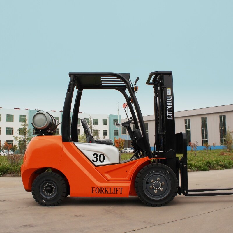 LPG Forklift Manufacturer - 3-5 Ton Dual Fuel Gasoline Propane Forklift