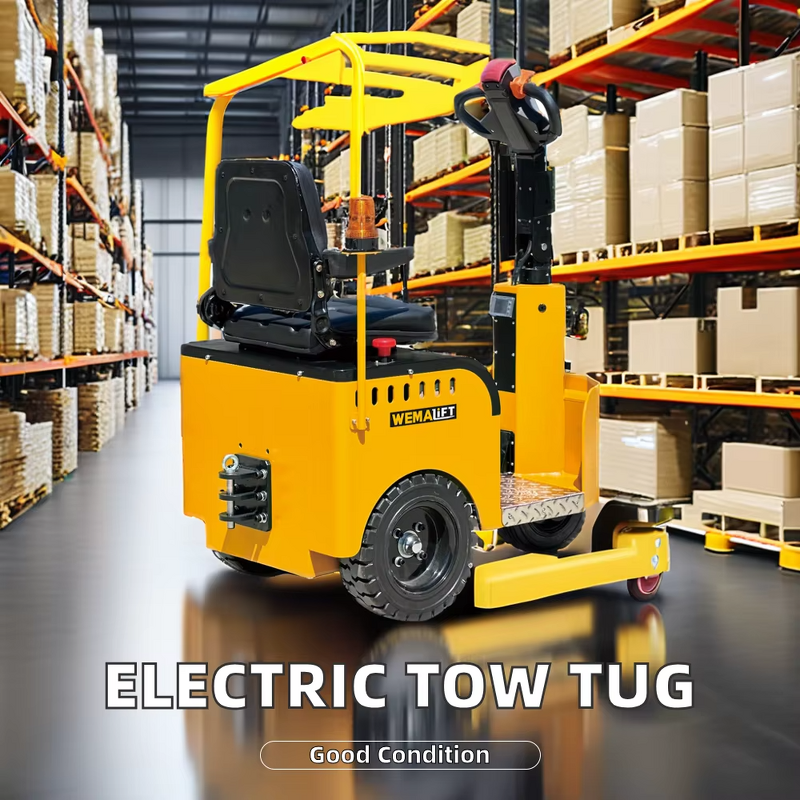 Tow Tractor Manufacturer - 1 Ton Big Battery Power Small Electric Tow Tractor