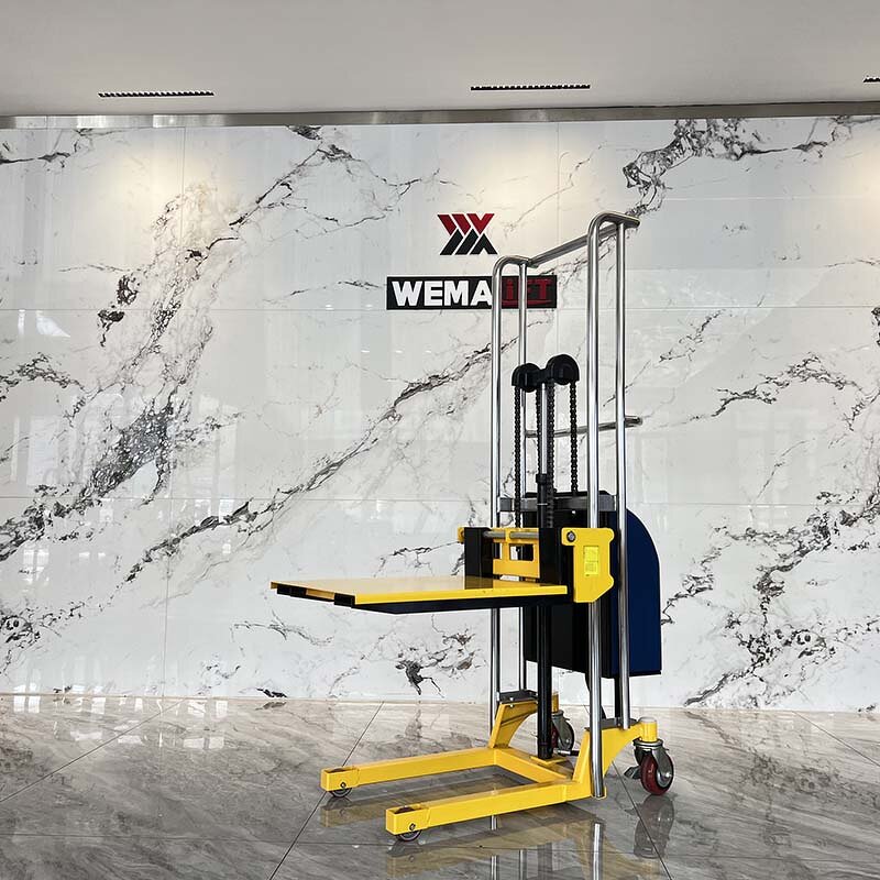 Stacker Lift Manufacturer - Factory Self Loading 1500kg Full Electric Walkie Stacker