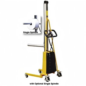 Roll Lifter Manufacturer - Battery Electric Portable Manual Hydraulic Reel Stacker