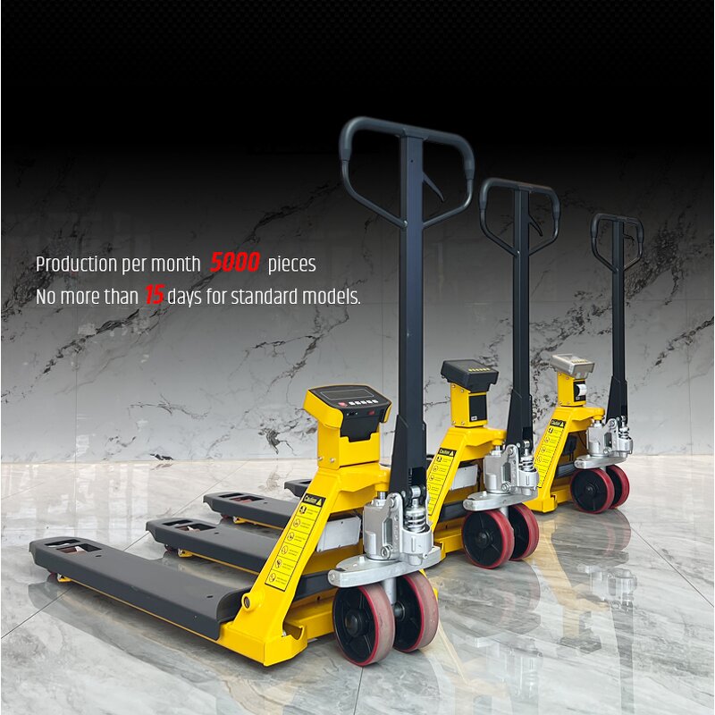 Pallet Truck Manufacturer - Professional Weight Scale Pallet Jack with Weighing