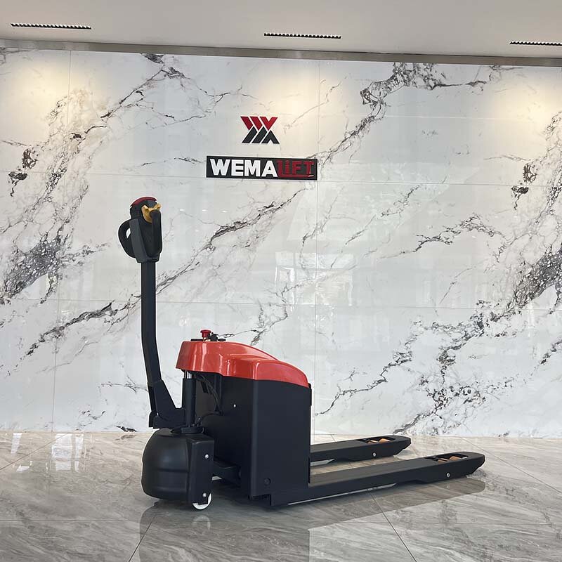 Electric Pallet Truck Manufacturer - 2 Ton Electric Pallet Truck Scale Lithium Battery