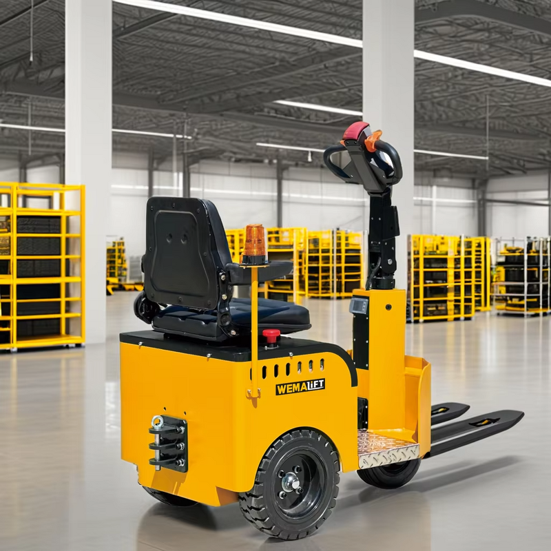 Tow Tractor Manufacturer - 1 Ton Big Battery Power Small Electric Tow Tractor