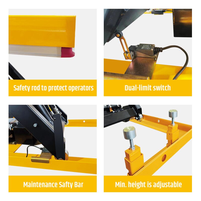 Scissor Lift Manufacturer - 1 Meter High Electric Scissor Lift Table