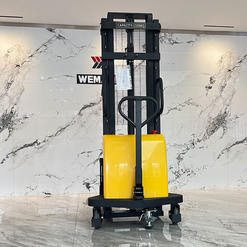 Stacker Manufacturer - China Supplier 450kg 1.6m Light Duty Electric Stacker