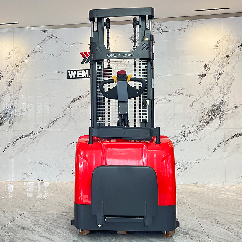 Pallet Stacker Manufacturer - Portable Self Loading Semi Electric Pallet Stacker