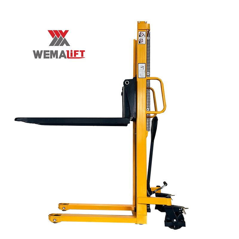 Stacker Manufacturer - Economical Mini Fork Lift Hand Winch Stacker