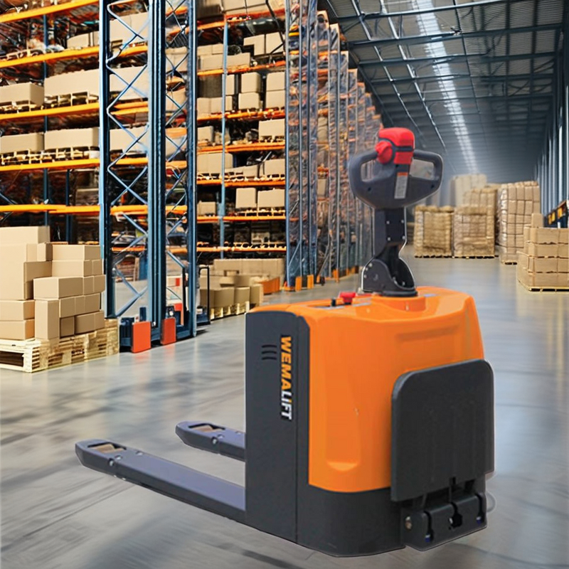 Pallet Truck Manufacturer - Heavy Duty Electric Ride-On Stand-On CBD Stacker