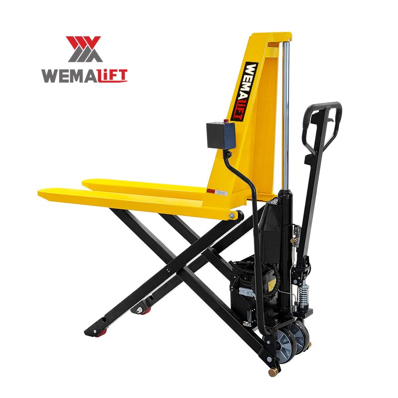 Pallet Jack Manufacturer - Portable Electric High Lift Pallet Truck with Sensor