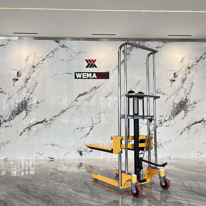 Pallet Stacker Manufacturer - 400kg Semi Electric Mini Pallet Stacker and Lifter