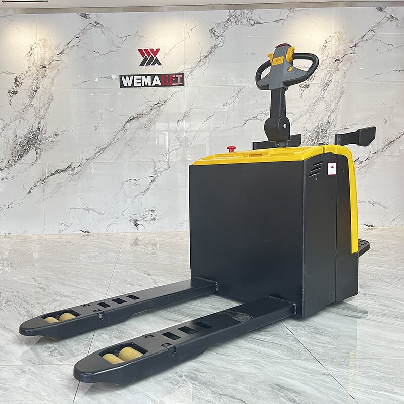 Pallet Truck Manufacturer - Heavy Duty Electric Ride-On Stand-On CBD Stacker