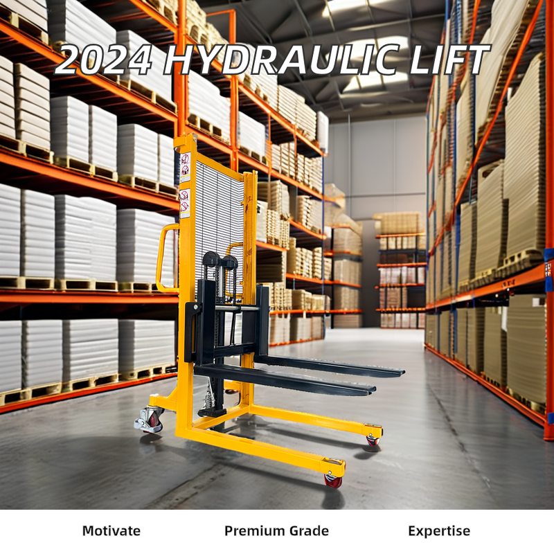 Stacker Manufacturer - Factory Supply 300-500kg AGV Hydraulic Hand Stacker