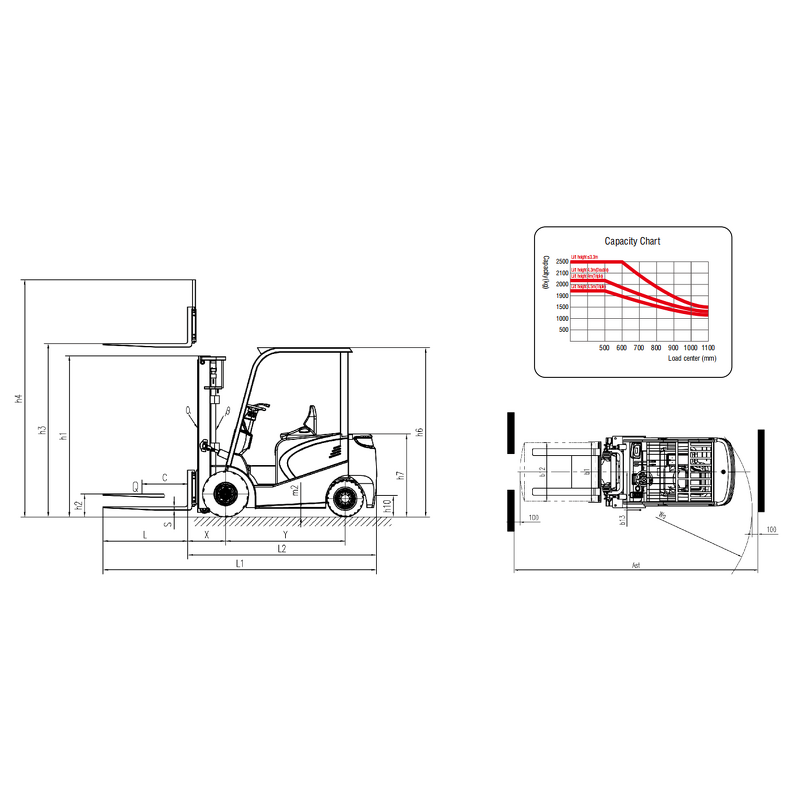 Electric Forklift Manufacturer - Hot Sale 2 Ton Japanese Technology Forklift
