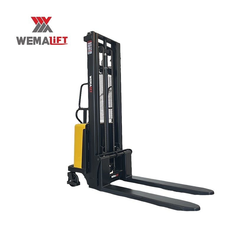 Electric Stacker Manufacturer - Vertical Drive Motor Full Electric Stand On Forklift