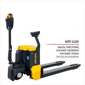 Pallet Truck Manufacturer - Pallet Truck with Stainless Steel Scale