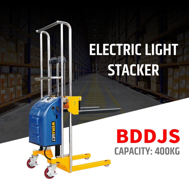 Pallet Stacker Manufacturer - Warehouse Titan Battery Mini Electric Pallet Stacker