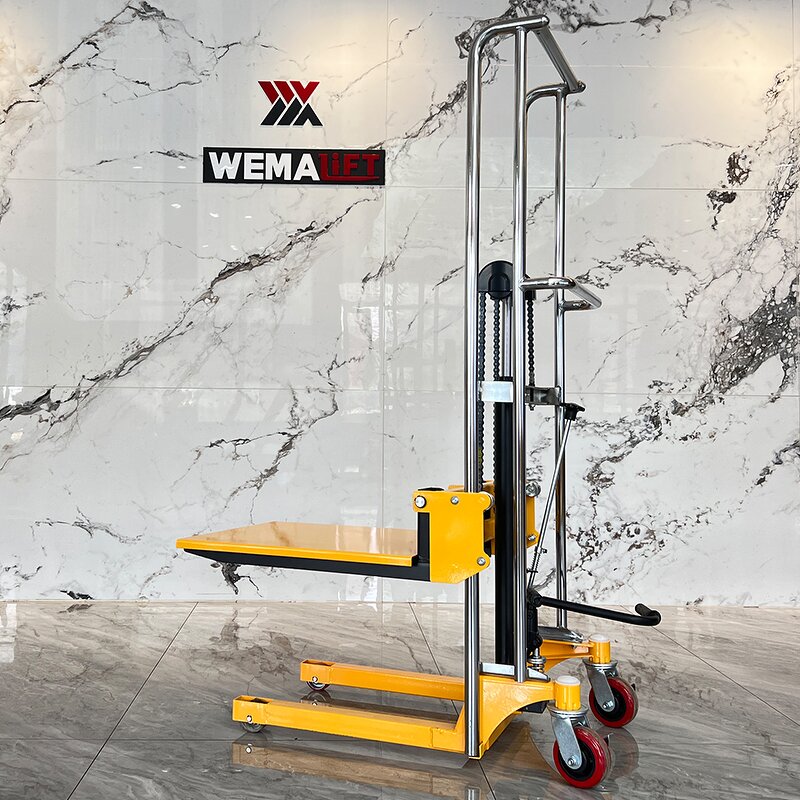Pallet Stacker Manufacturer - Durable Portable Mini Pallet Stacker Forklift