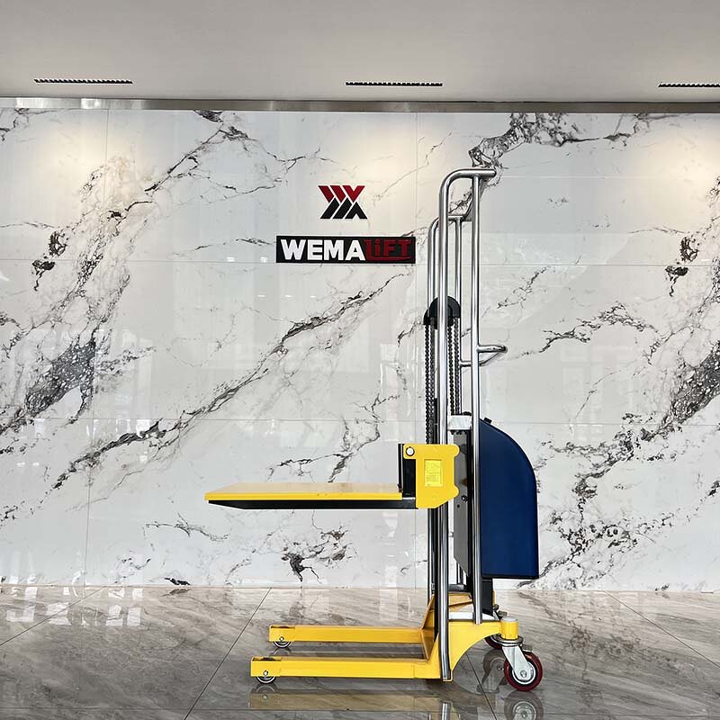 Stacker Lift Manufacturer - Factory Self Loading 1500kg Full Electric Walkie Stacker