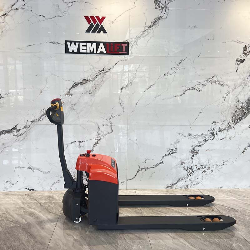 Electric Pallet Truck Manufacturer - 2 Ton Electric Pallet Truck Scale Lithium Battery