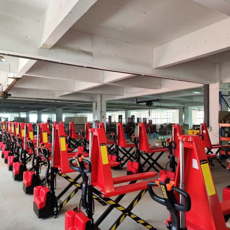 Pallet Jack Manufacturer - Portable Electric High Lift Pallet Truck with Sensor