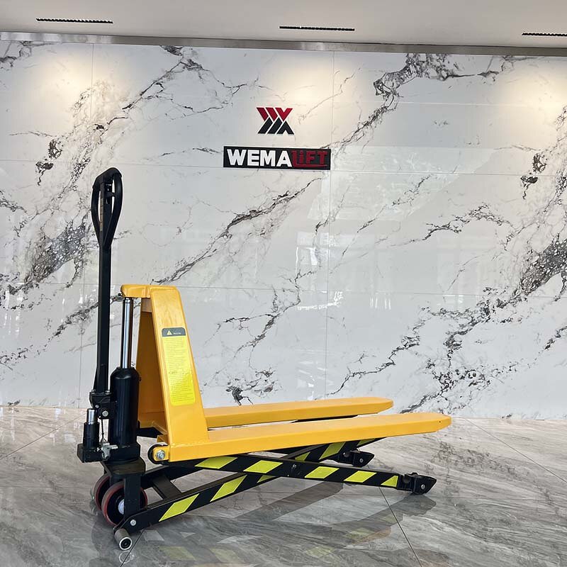 Pallet Jack Manufacturer - Mini 1-1.5 Ton Semi Electric High Lift Pallet Jack