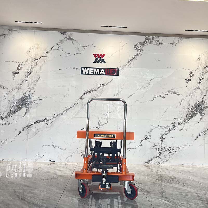 Scissor Lift Table Manufacturer - Manual Movable Hydraulic Scissor Mini Lift Table