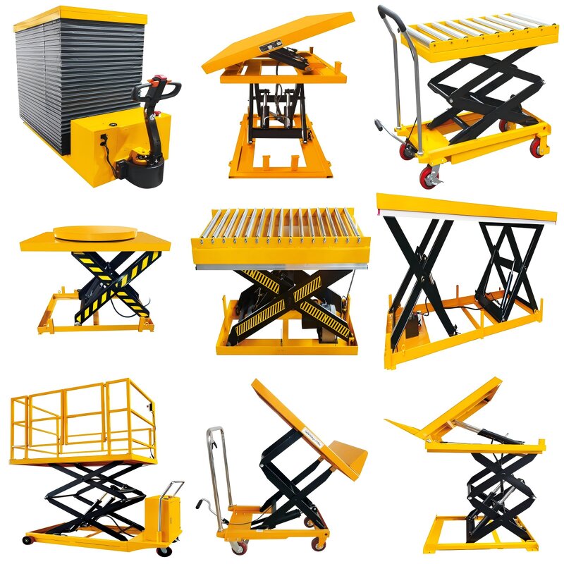 Scissor Lift Manufacturer - Basement Stationary Mini Electric Scissor Lift Table