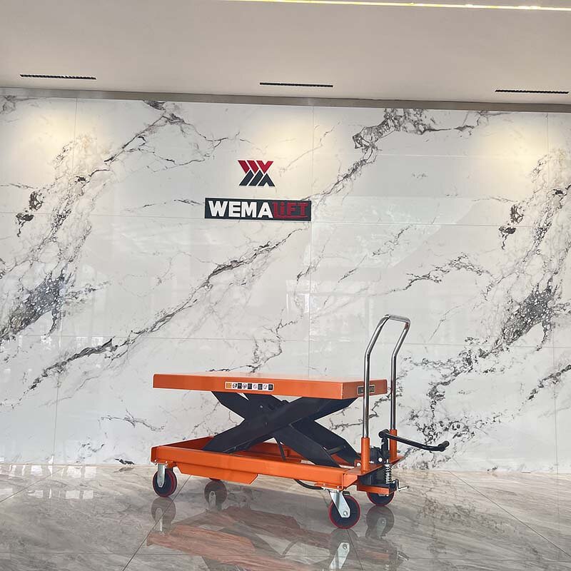 Scissor Lift Table Manufacturer - Manual Movable Hydraulic Scissor Mini Lift Table