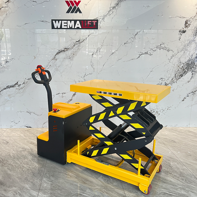 Scissor Lift Table Manufacturer - High Quality Mobile Manual Hydraulic Lift Table