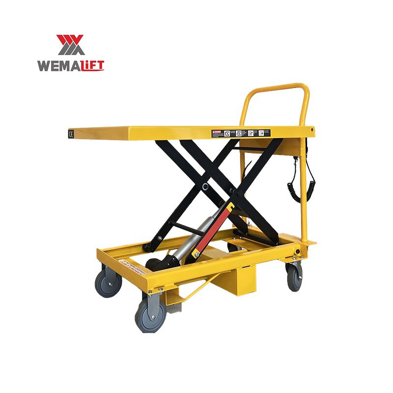 Scissor Lift Table Manufacturer - Manual Movable Hydraulic Scissor Mini Lift Table