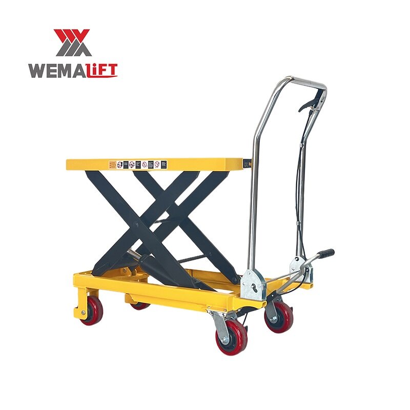 Lift Table Manufacturer - 300kg 900mm Manual Hydraulic Scissor Lift Table