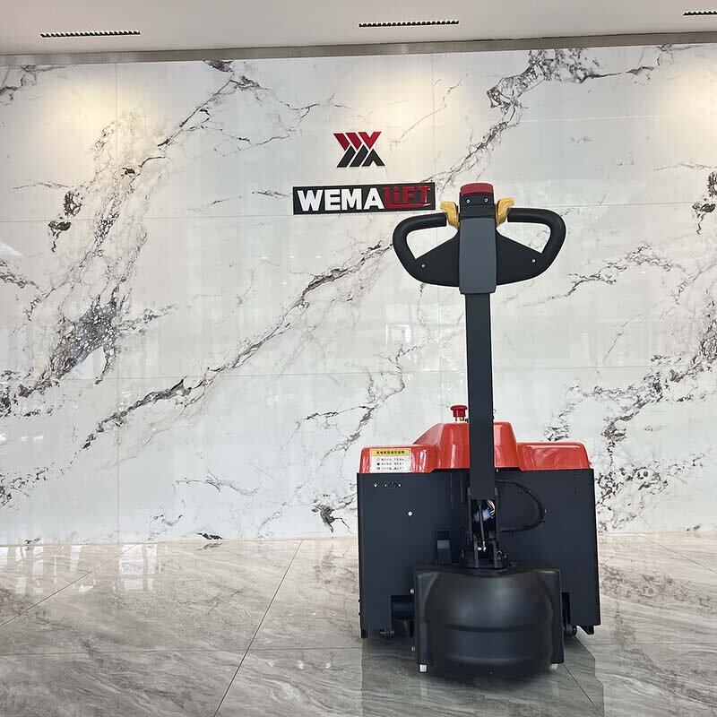 Electric Pallet Truck Manufacturer - 2 Ton Electric Pallet Truck Scale Lithium Battery