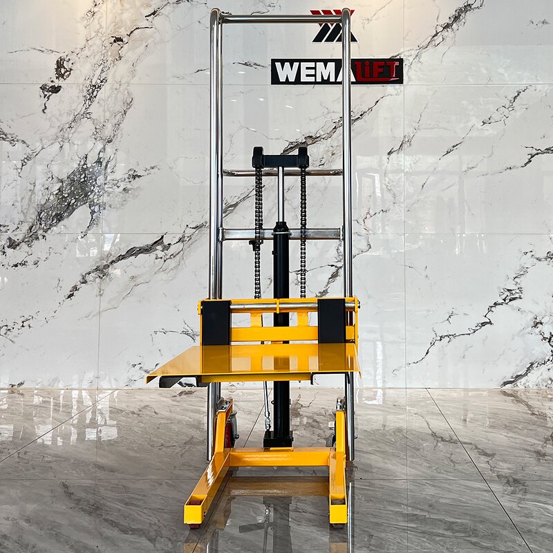 Pallet Stacker Manufacturer - Durable Portable Mini Pallet Stacker Forklift