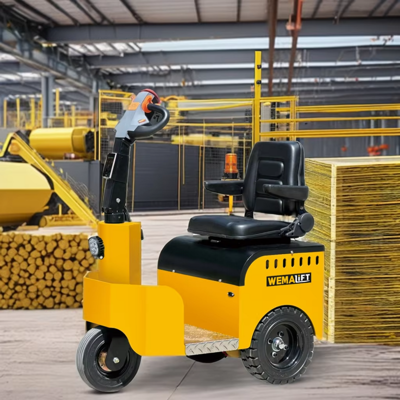 Tow Tractor Manufacturer - 1 Ton Big Battery Power Small Electric Tow Tractor