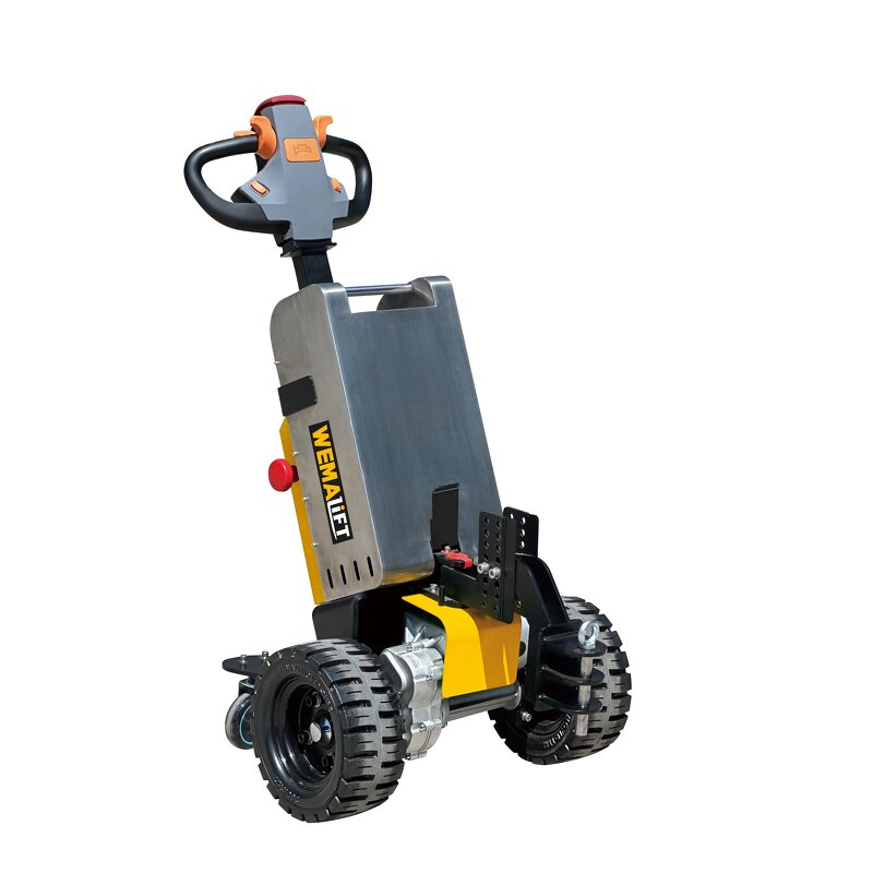 Forklift Truck Manufacturer - Big Rubber Wheel All Electric Mountain Type Forklift