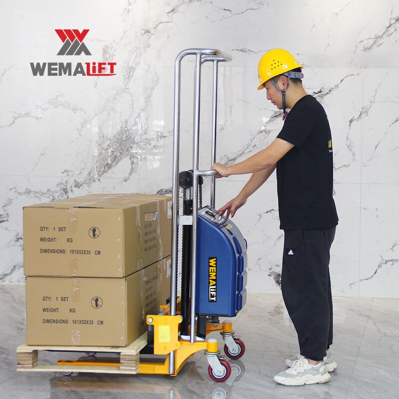 Pallet Stacker Manufacturer - Load Navigator Mini Electric Pallet Stacker