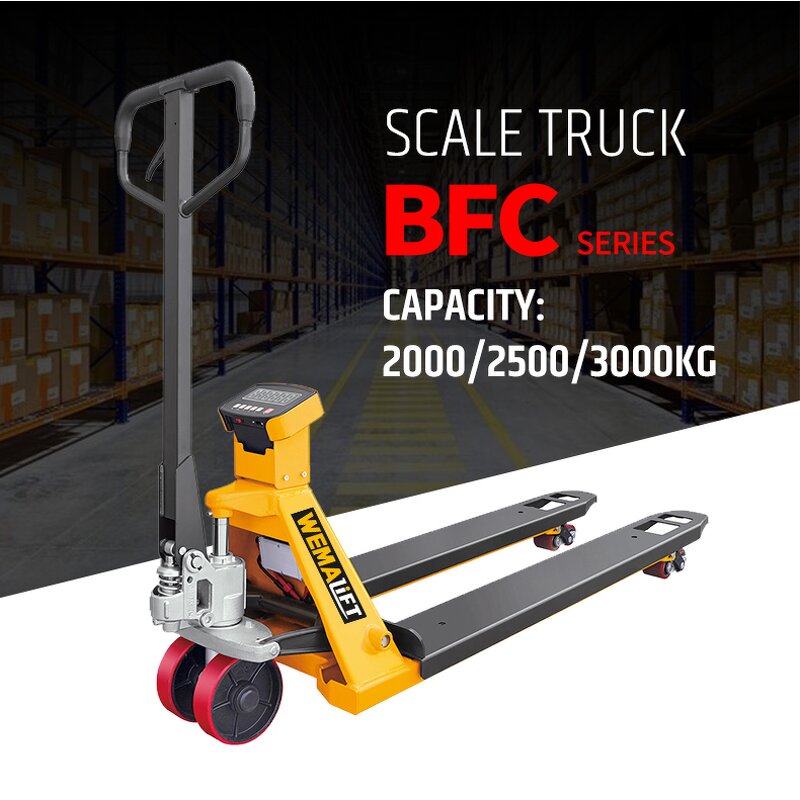 Pallet Truck Manufacturer - Professional Weight Scale Pallet Jack with Weighing