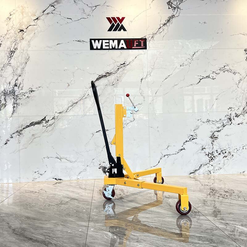 Drum Stacker Manufacturer - 2024 New 450kg 1.6m Hand Trolley Barrel Forklift