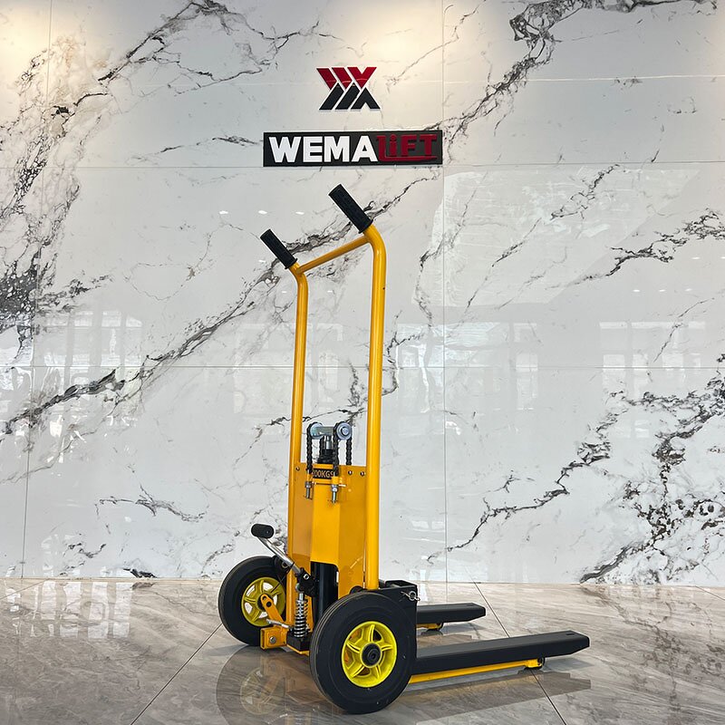 Pallet Stacker Manufacturer - China Factory 1100mm Small 4 Post Electric Stacker