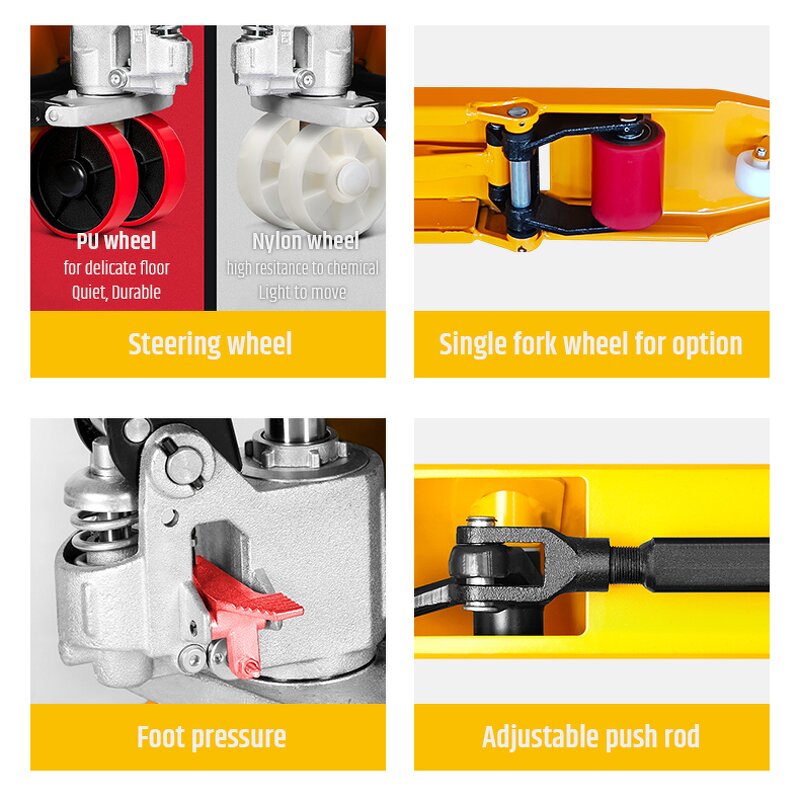 Pallet Truck Manufacturer - High Performance 2.5 Ton Pallet Jack with Scale