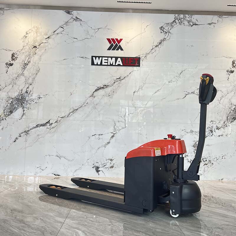 Electric Pallet Truck Manufacturer - 2 Ton Electric Pallet Truck Scale Lithium Battery