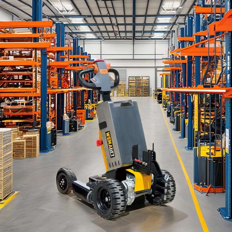 Forklift Truck Manufacturer - Big Rubber Wheel All Electric Mountain Type Forklift