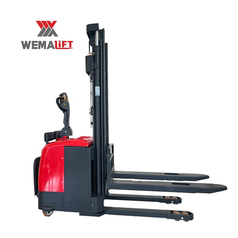 Pallet Stacker Manufacturer - Portable Self Loading Semi Electric Pallet Stacker