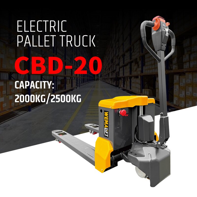 Pallet Truck Manufacturer - 2 Ton Full Electric Scale Pallet Jack with Adjustable Forks
