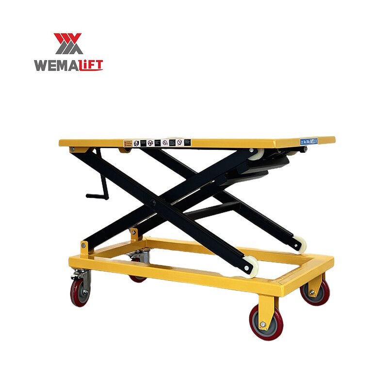 Hydraulic Lifting Table Manufacturer - Lightweight Movable 1.5m Manual Lifting Table