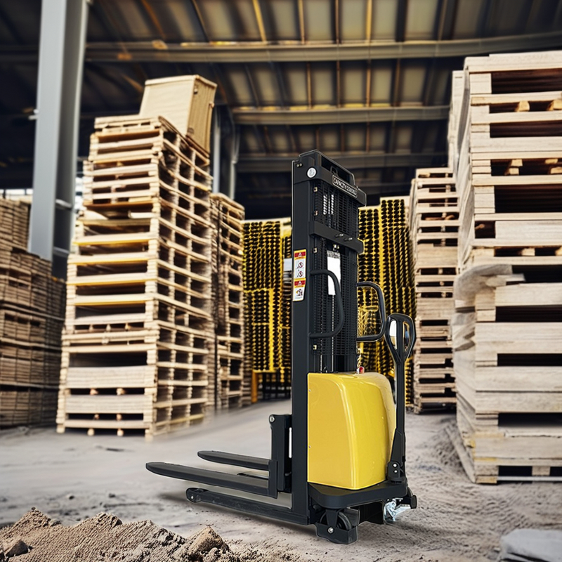 Stacker Manufacturer - China Supplier 450kg 1.6m Light Duty Electric Stacker